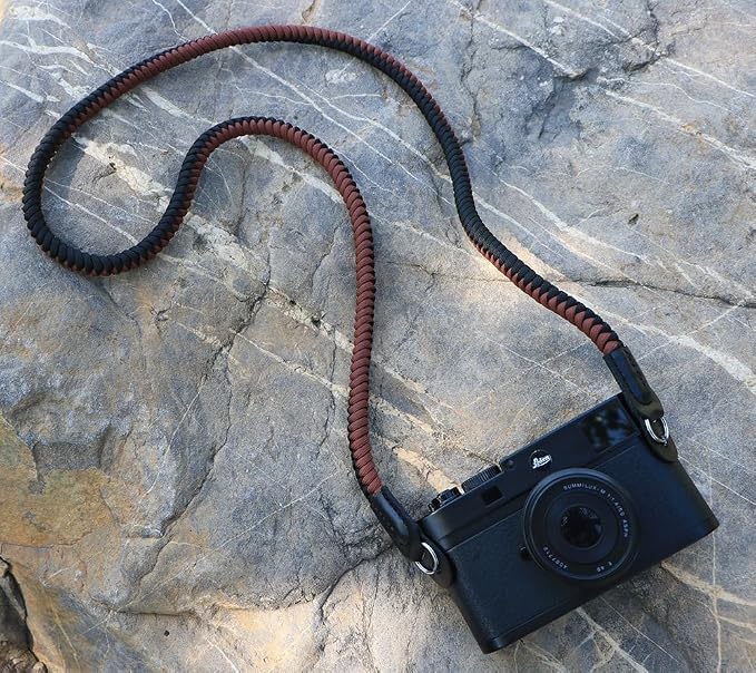 Paracord Camera Strap Long Camera Neck Shoulder Strap - Image 2
