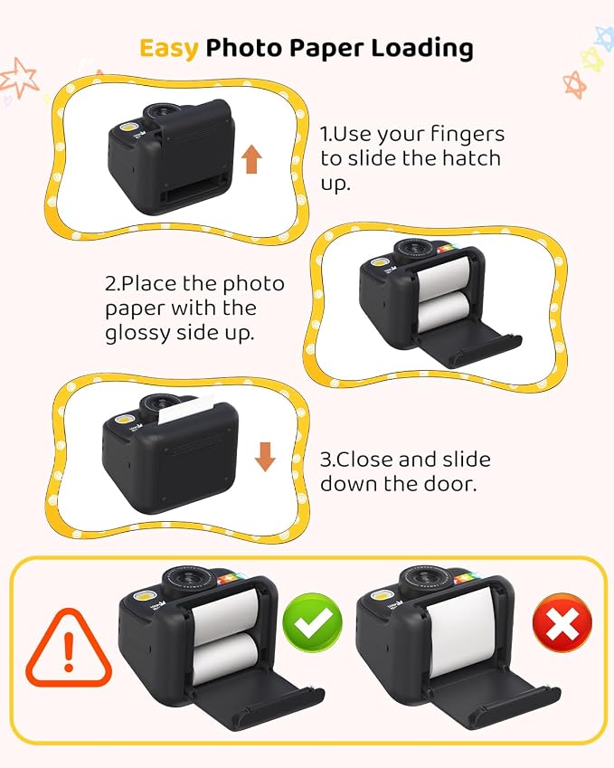 Kids Color Instant Print Camera – Kids Camera - Image 6