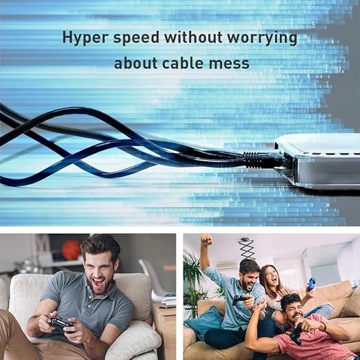 Smolink Cat8 Ethernet Cable 50ft, Shielded Network Wire, Weatherproof 40Gbps - Image 2