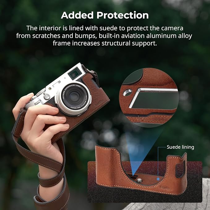 SMALLRIG X100VI Half Leather Case Kit - Image 3