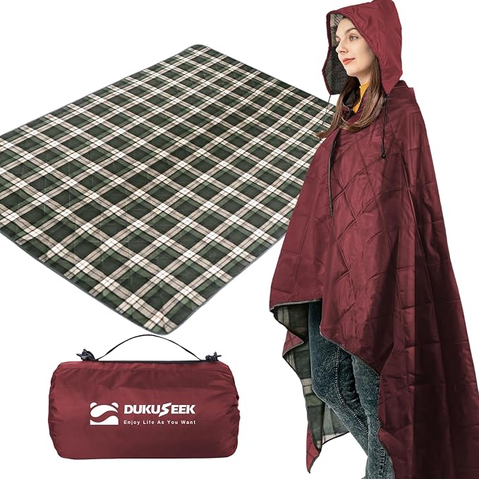 DUKUSEEK Waterproof Camping Blanket by DUKUSEEK