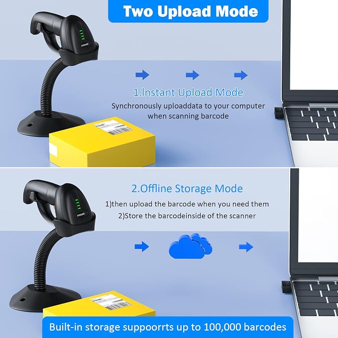 Symcode Bluetooth Wireless Barcode Scanner - Image 5