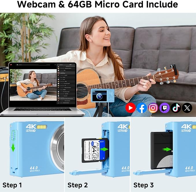 Digital Camera, FHD 4K Digital Camera - Image 6