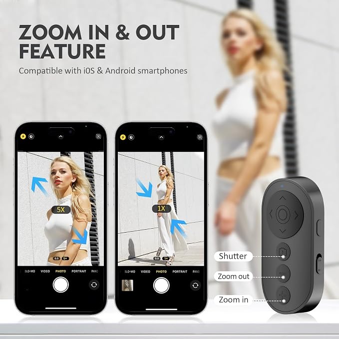 Remote Control for TikTok, Wireless Remote Camera Shutter - Image 2