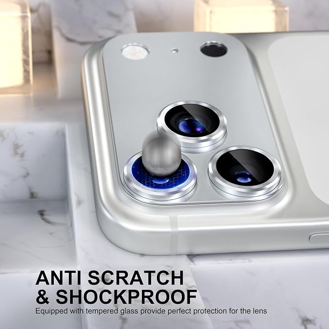 Choiche Compatible for iPhone 17 Pro Max Camera Lens Protector, Strong - Image 3