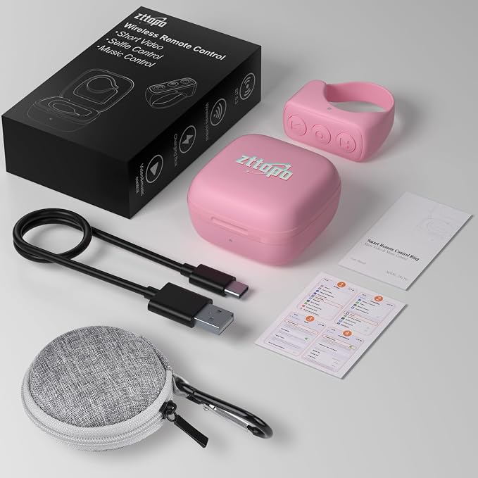 TikTok Scrolling Ring, TIK Tok Bluetooth Remote Control, Kindle APP Page Turner - Image 6