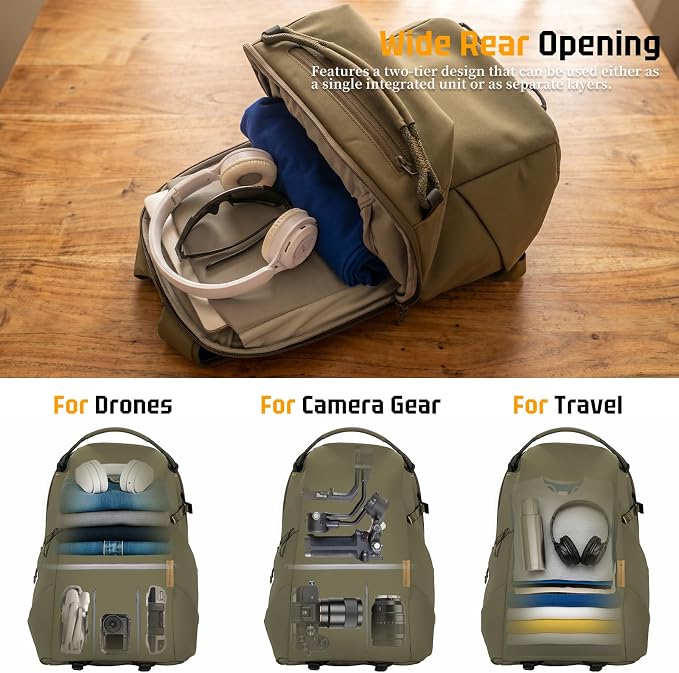 Besnfoto 22L Camera Backpack - Image 2