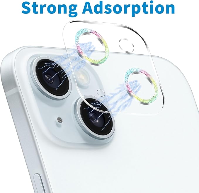 Dengduoduo 3 Pack Tempered Glass Camera Lens Protector - Image 4