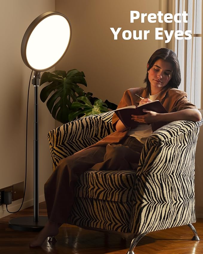 TODI Large Ring Light with 79" Stand, 6500K Full-Screen Selfie Ring Light with - Image 7