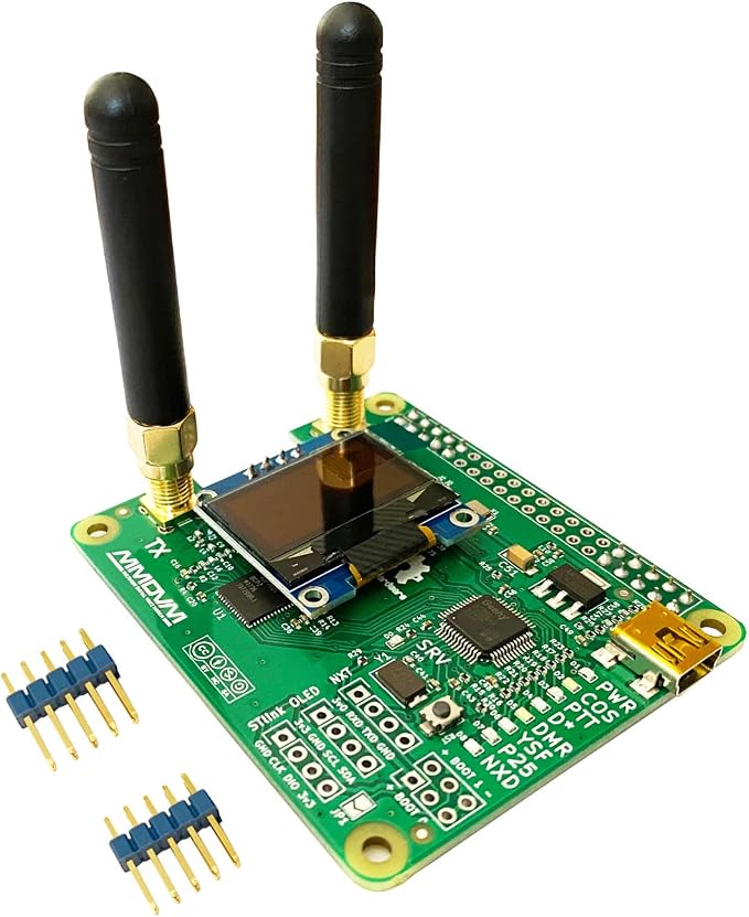 MMDVM Duplex Hotspot Module Dual Hat V1.5.2 by GOOZEEZOO