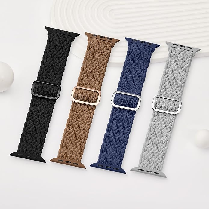 4 Pack Braided Stretchy Bands Compatible - Image 5