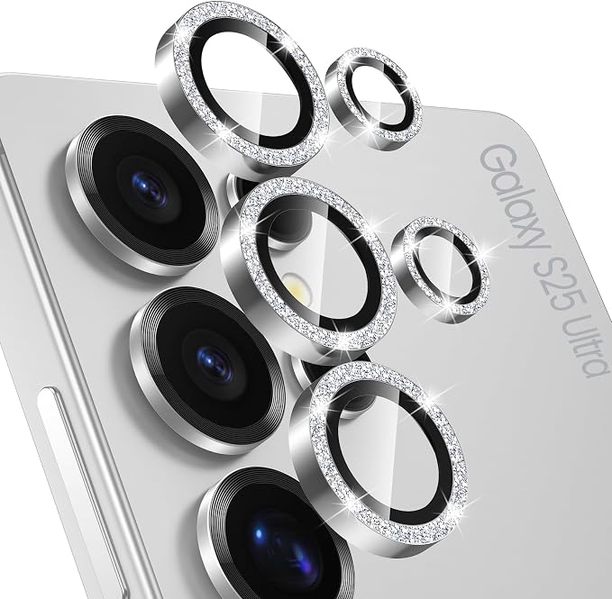Tensea (3+2PCS Compatible with Samsung Galaxy S25 Ultra Camera Lens Protector by Tensea