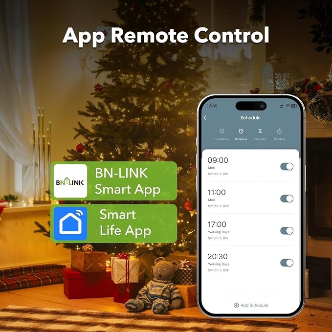 BN-LINK WiFi Heavy Duty Smart Plug Outlet, No Hub Required - Image 3