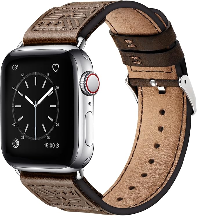 SUNFWR Leather Bands Compatible by SUNFWR