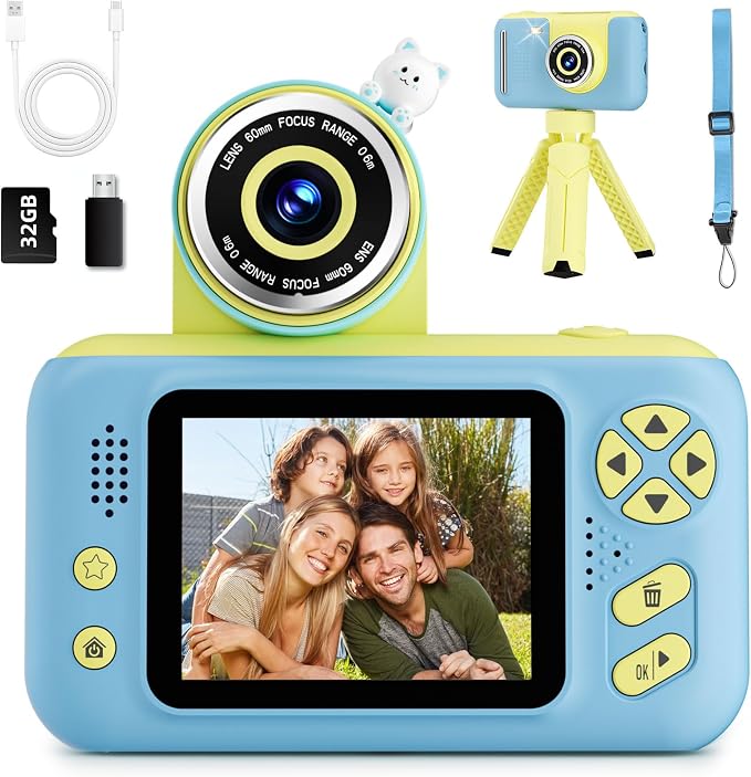 Makolle Camera for Kids, Portable Travel Camera for Childrens Age 3-8, Drop by Makolle