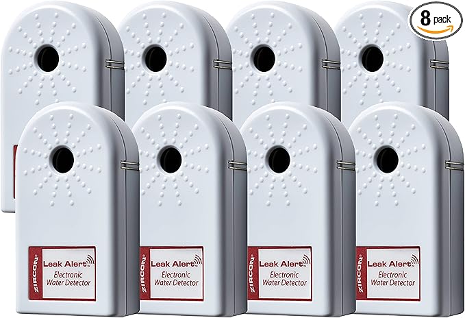 Zircon Leak Alert Water Leak Detector & Flood Sensor Alarm/Water Leak Sensor by Zircon