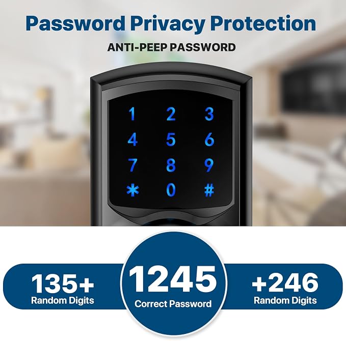 HIDALIFE Keyless Entry Door Lock - Image 8