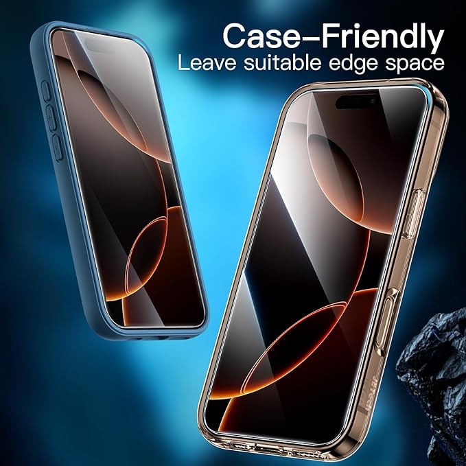JETech Screen Protector for iPhone 16 Pro Max 6.9-Inch - Image 7