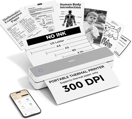HPRT Inkless Portable Printer Wireless by HPRT