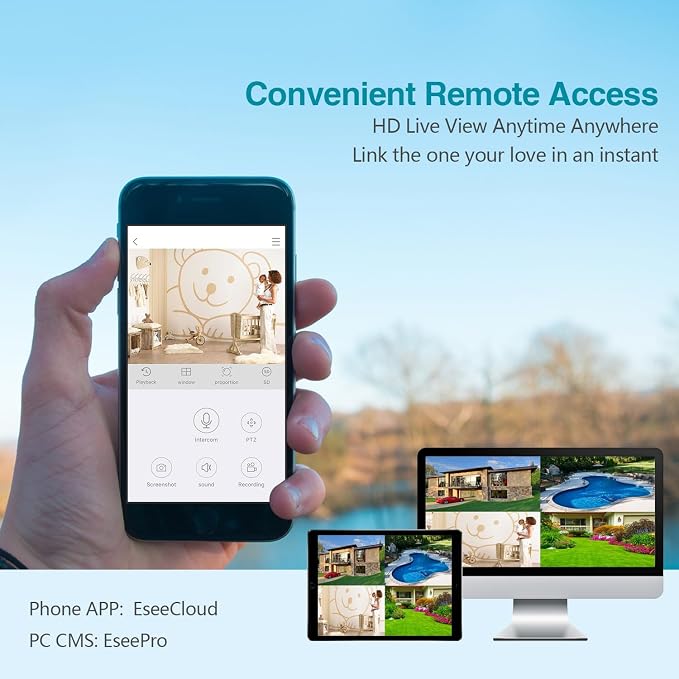 10CH Expandable Wireless Security Camera System - Image 7