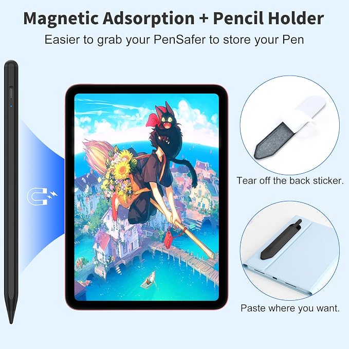 Stylus Pen for iOS&Android Touch Screens, Active Pencil for Samsung, Smart - Image 3