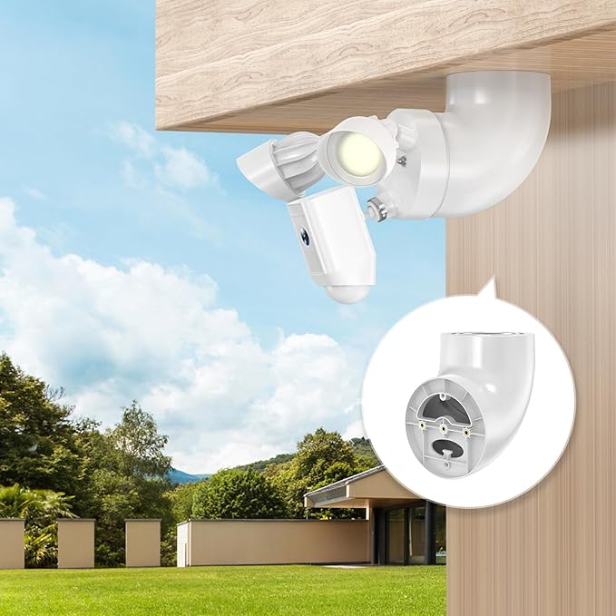 EDUP Eave Mount for Ring Floodlight Cam Wired Pro & Ring Floodlight Cam Wired - Image 6