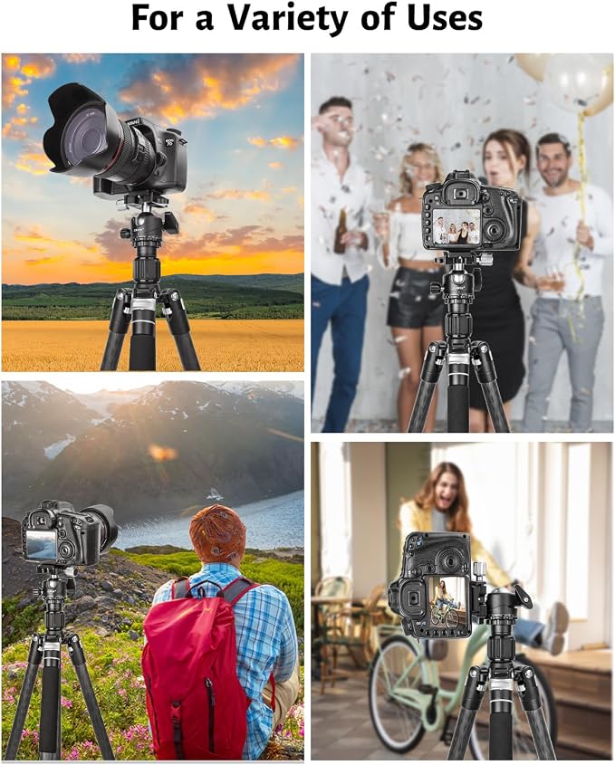 CAVIX Ball Head 360 Degree Rotating Panoramic Tripod Heads - Image 9