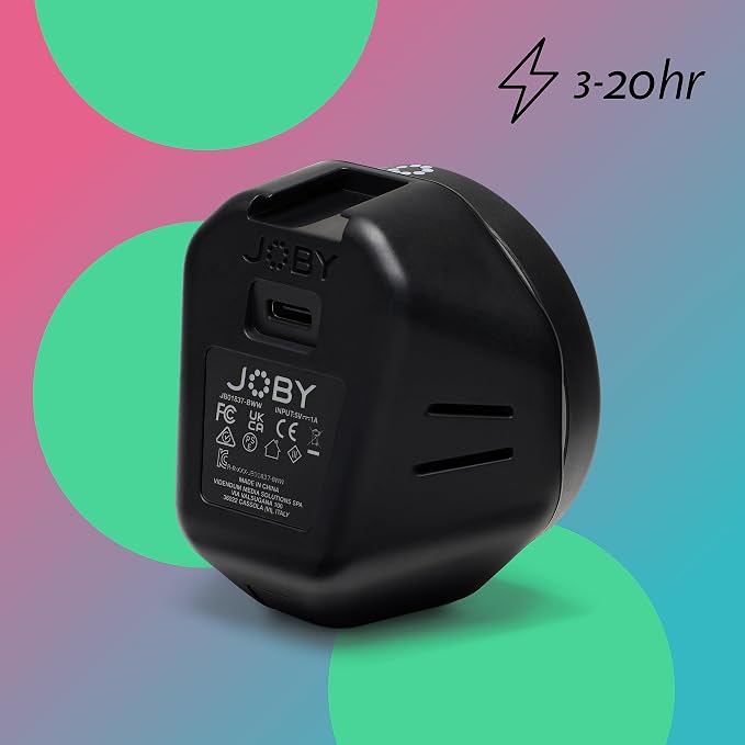 Joby Beamo Reel LED Light for Content Creator for Compact Mirrorless Cameras or - Image 3