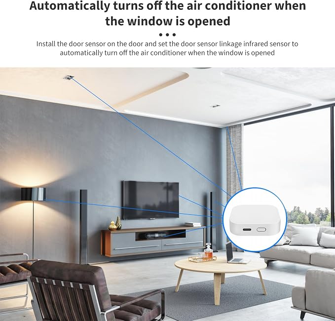 Tuya Smart Multi-Mode Gateway, Zigbee 3.0, Smart Home Wireless Hub - Image 6