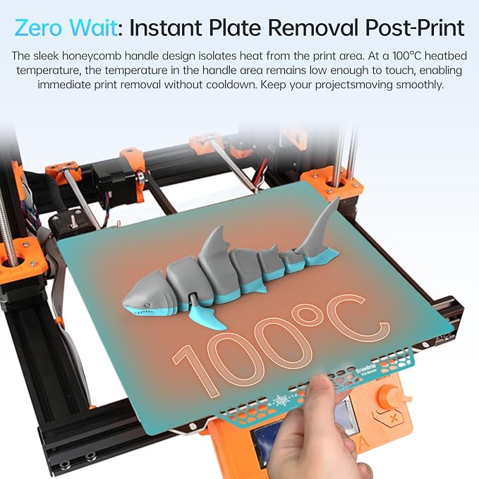 BIQU CryoGrip Pro Glacier for Prusa MK4/MK4S/MK3/MK3S/CORE One/CORE One+ 3D - Image 3