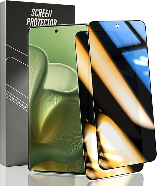 Privacy Tempered Glass for Motorola Edge 2025 Screen Protector, 9H Hardness by Unknown