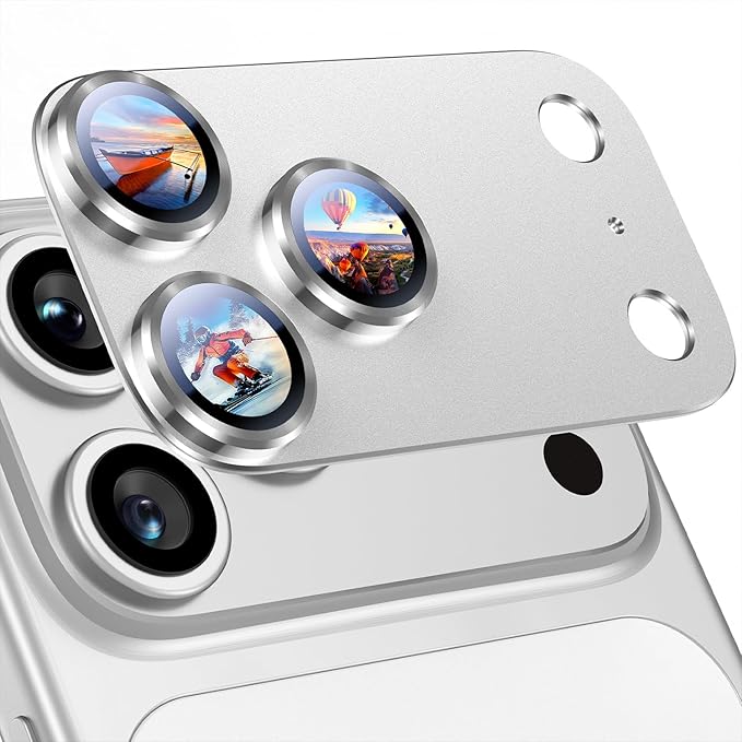 Uyiton Compatible with iPhone 17 Pro Max Camera Lens Protector by Uyiton