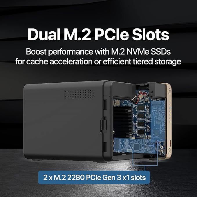 QNAP TS-464-8G-US 4 Bay High-Performance Desktop NAS - Image 5