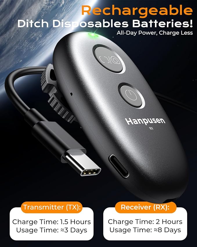 for Canon Camera Rechargeable Remote Shutter Release - Image 3