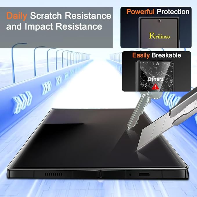 Ferilinso 3 Pack Inside Screen Protector - Image 4