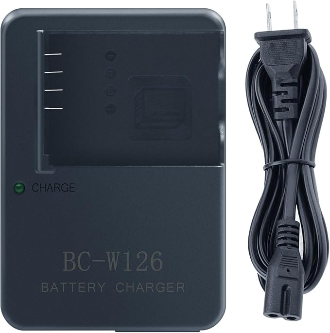 BC-W126 Camera Battery Charger for Fujifilm FinePix X-PRO1 X-PRO2 X-PRO3 XH1 - Image 2
