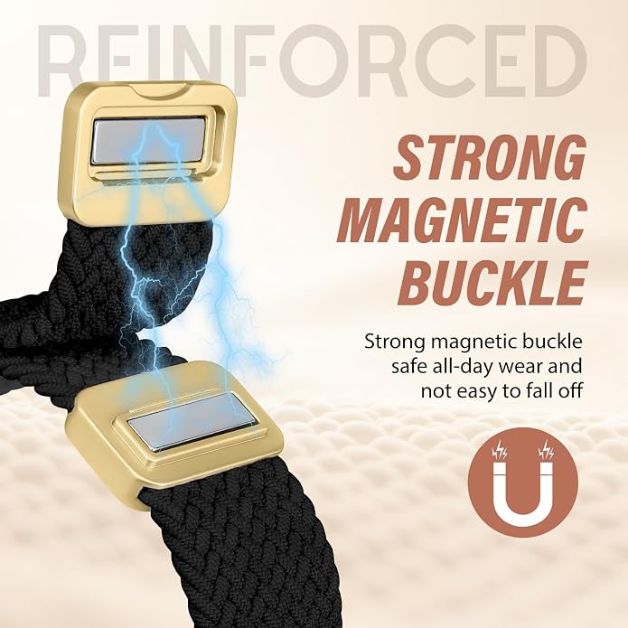 TOYOUTHS Braided Magnetic Band Compatible - Image 2