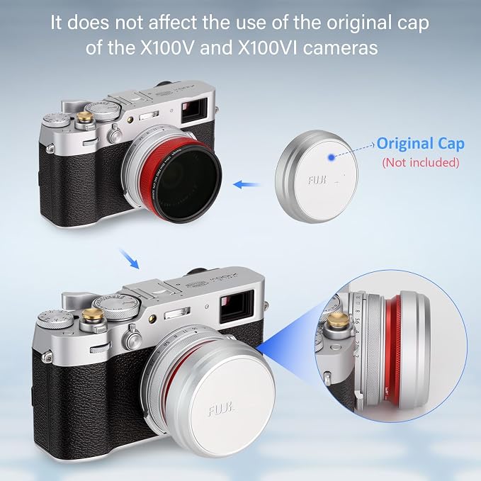 Haoge LUV-X54R Metal Lens Hood - Image 4