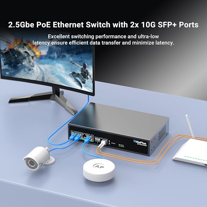 6 Port 2.5Gb Unmanaged PoE Switch - Image 6