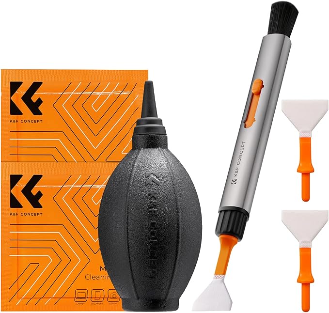 K&F CONCEPT Camera Cleaning Kit, 6 in 1 by KFCONCEPT