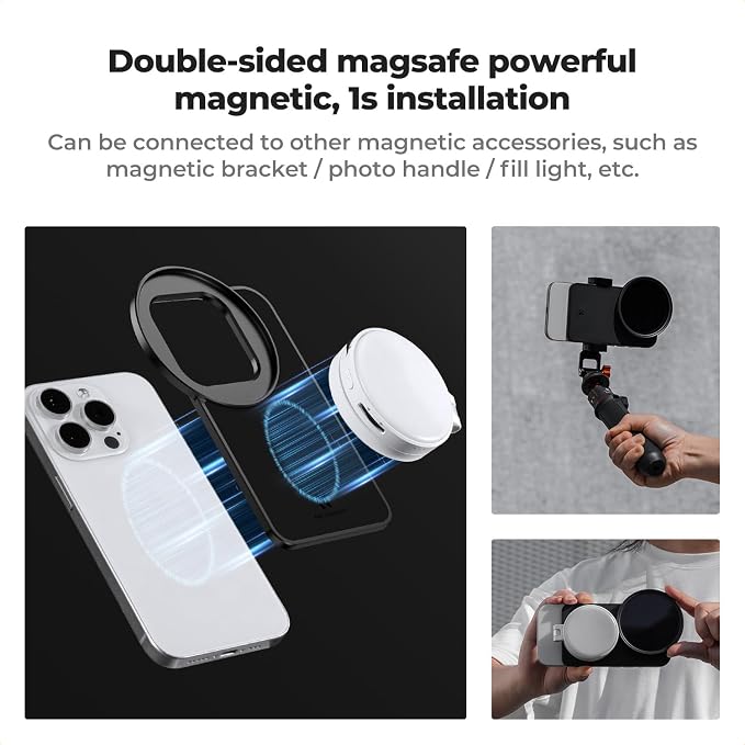 K&F CONCEPT 6.1 inch Magnetic Lens Filter Mount Adapter - Image 5