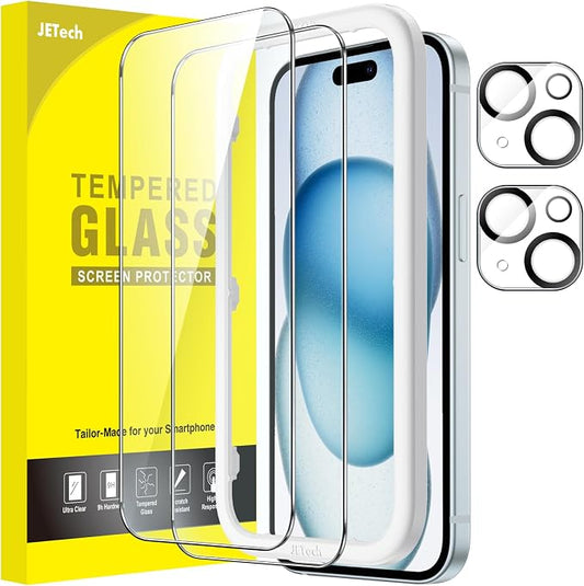 JETech Screen Protector for iPhone 15 Plus 6.7-Inch by JETech