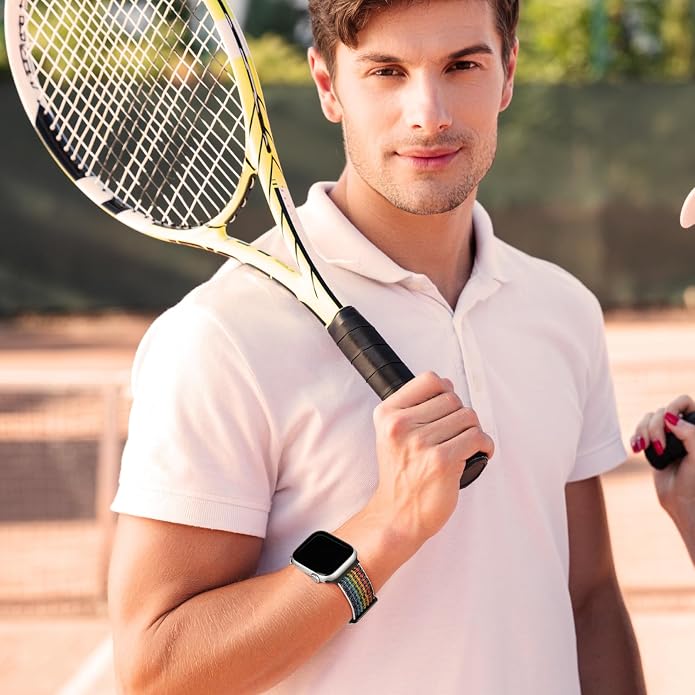 6 Pack Sport Nylon Loop Band Compatible - Image 5