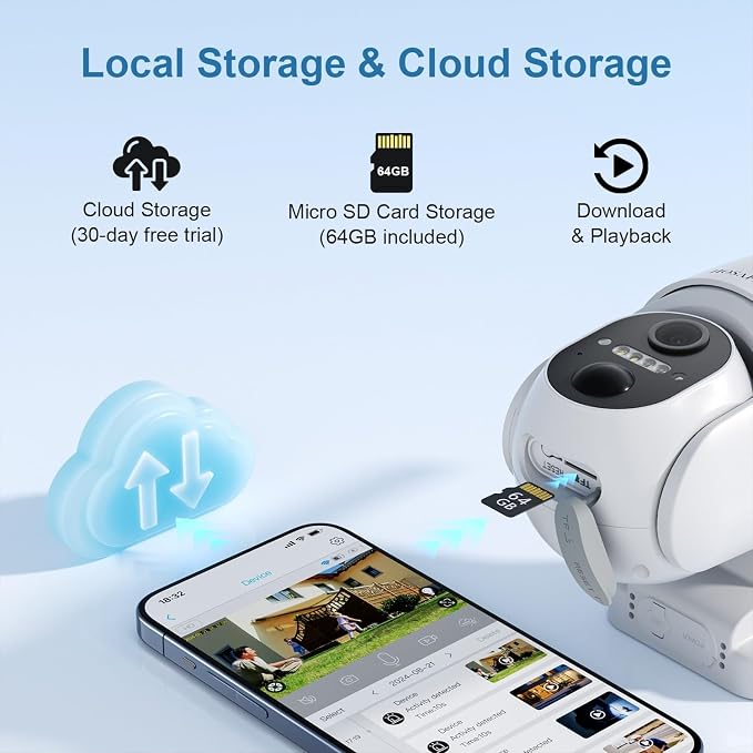 Security Cameras Wireless Outdoor, Free Cloud Storage, WIFI Cameras - Image 5
