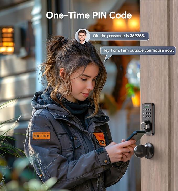 Ulecoce Keyless Entry Keypad Deadbolt - Image 8