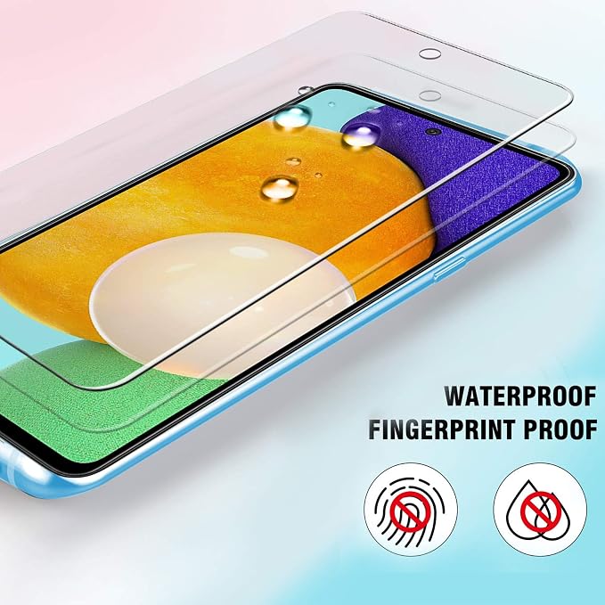Ferilinso 3 Pack Screen Protector + 2 Pack Camera Lens Protector - Image 6