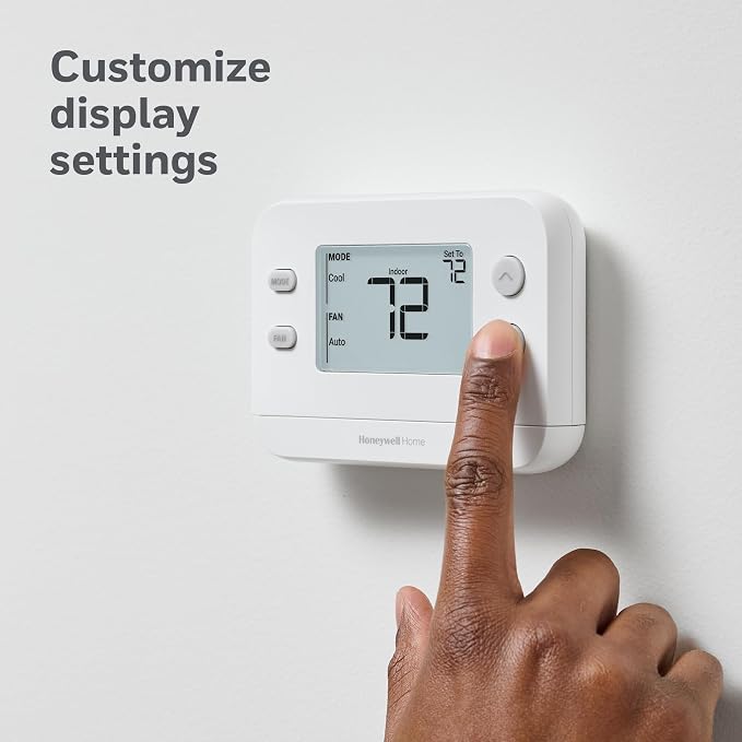 NEW! Honeywell Home Non-Programmable Thermostat, Single-Stage, 1 Heat/1 Cool - Image 6