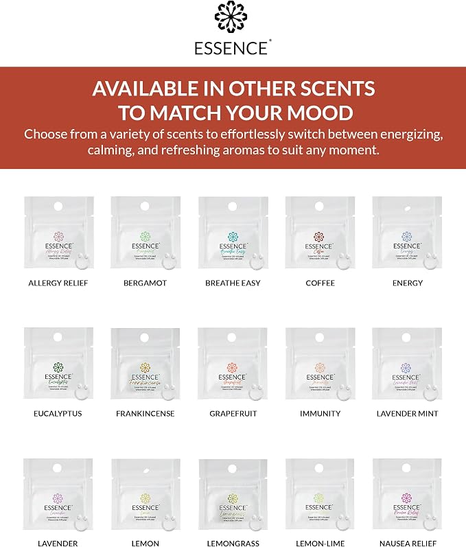 Essence Wearable Aromatherapy Nasal Diffuser – Frankincense Essential Oil Nose - Image 7