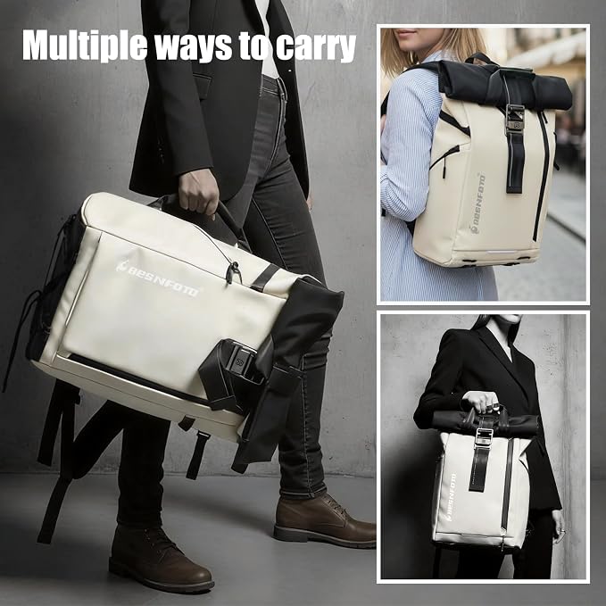 Besnfoto Camera Backpack, Waterproof Travel Camera Bag - Image 5