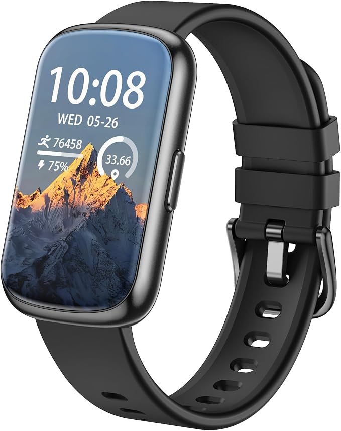 Fitness Tracker, Smart Watches for Women Men by RLQASmartWearables